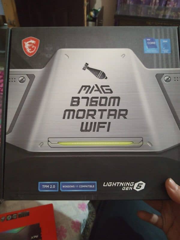 MSI MAG MORTAR WIFI DDR5 GAMING MOTHERBOARD 1