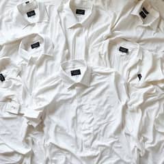 Bulk Thrift White Shirts