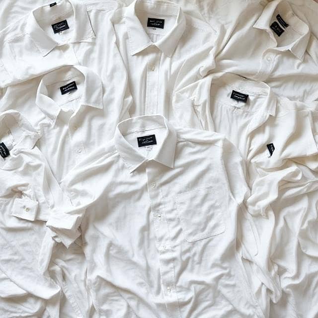 Bulk Thrift White Shirts 0