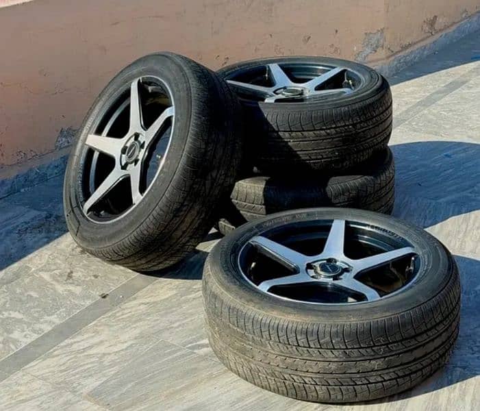 17 inch CV3 vossens rims and Yokohama tyres 2