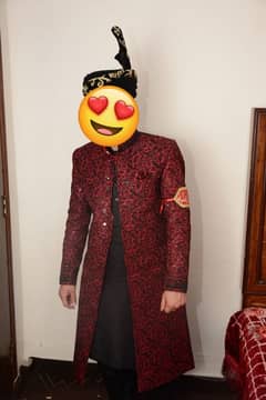 sherwani beautiful design 10by10 condition packed