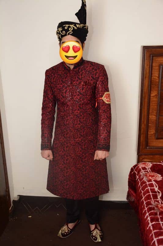 sherwani beautiful design 10by10 condition packed 1