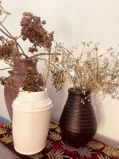 Handmade & painted vases