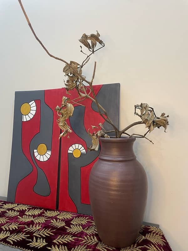 Handmade & painted vases 4