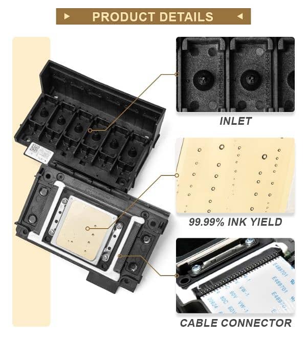 xp600 head orignal. box pak. head 0