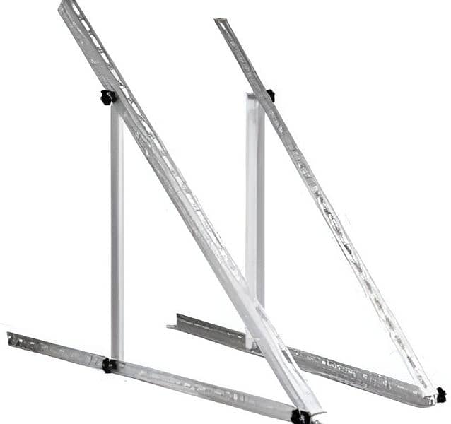 L2 Solar Stands Galvanized (Unused) 1