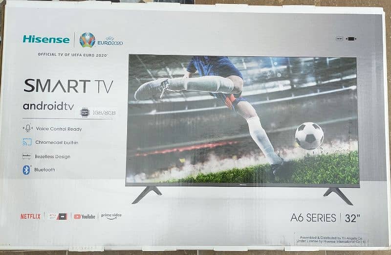 Hisense smart LED tv Android LED 0