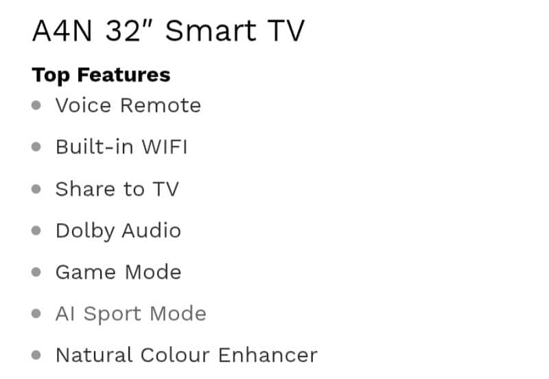 Hisense smart LED tv Android LED 2