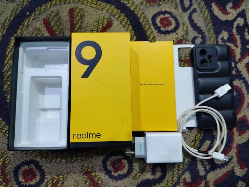 Realme 9 Complete Box & Accessories 8/128 GB (SLIGHTLY USED 10/10) 0