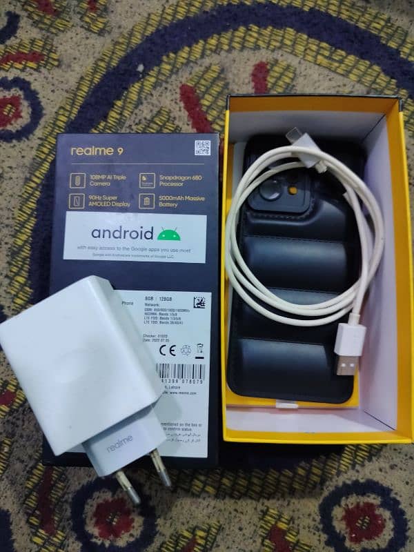 Realme 9 Complete Box & Accessories 8/128 GB (SLIGHTLY USED 10/10) 3