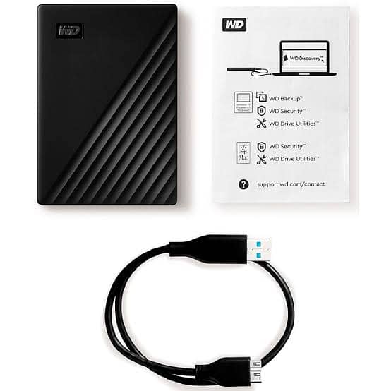 WD My Passport 3.0 2TB External Hard drive HDD (100% Health) 1