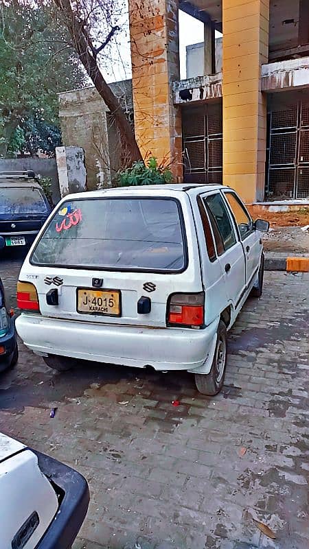 Suzuki Mehran VXR 1990,new engine suspension,bike rate. cal 03065746769 6