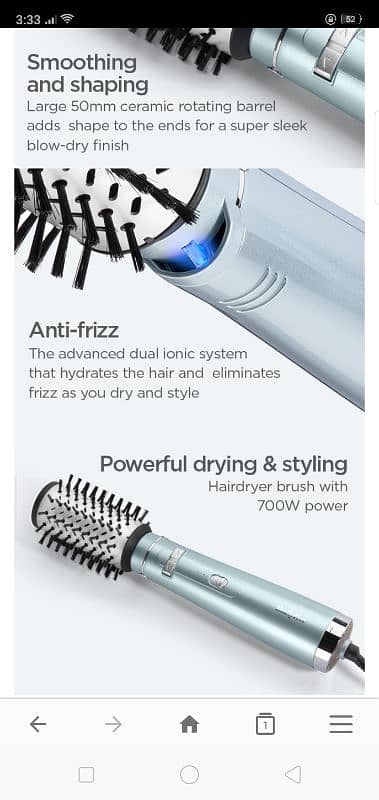 Babyliss hydro fusion styler 1