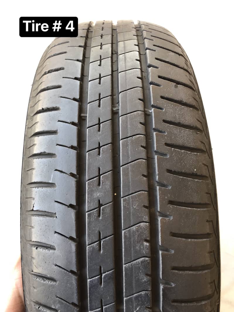 4tyres set 175/65 R14 (BRIDGESTONE)(condition 8/10) 11