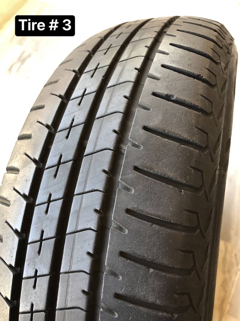 4tyres set 175/65 R14 (BRIDGESTONE)(condition 8/10) 7