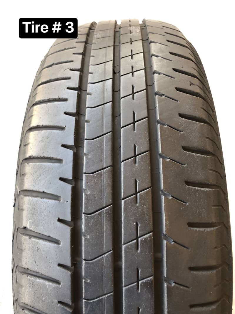 4tyres set 175/65 R14 (BRIDGESTONE)(condition 8/10) 9