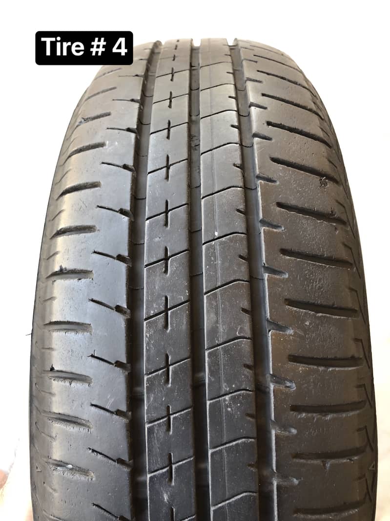 4tyres set 175/65 R14 (BRIDGESTONE)(condition 8/10) 13