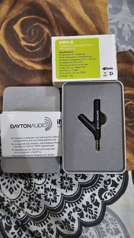 DAYTONAUDIO iMM-6 Calibrated Measurement 1