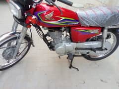 Honda 125 Hyderabad number 17 model