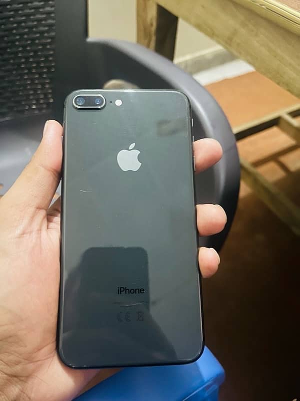 I Phone 8 plus PTA approved 64 gb with box 0