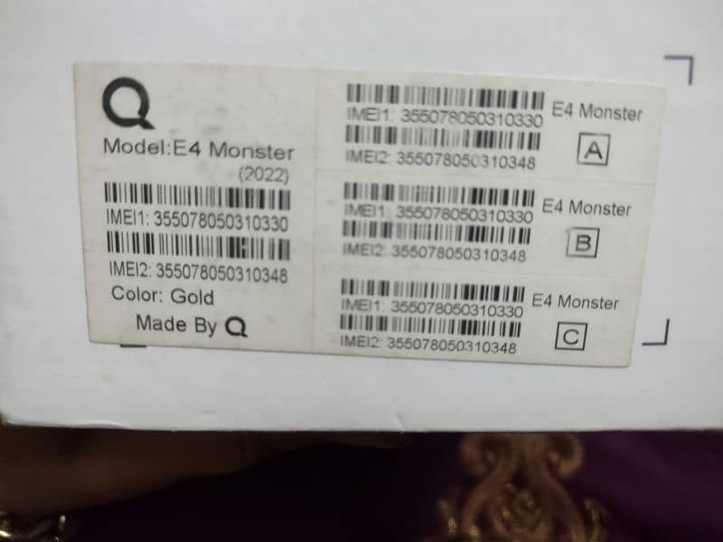 QMobile E4 Monster 1