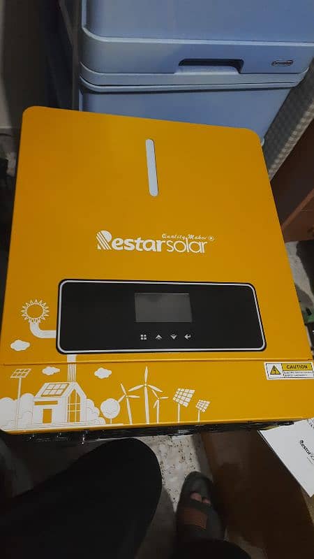 Restar Hybrid Inverter 6.2 kv New Unit for Sale 1