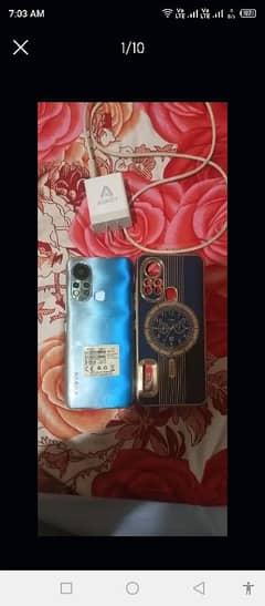 infinix hot 11s no open repair with fast charging 4+2 128 bahria town