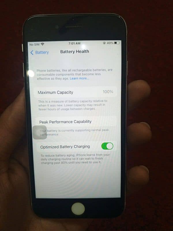 I phone 6s PTA Approved 100 battery health 2