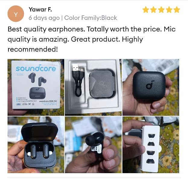 Anker Soundcore Earbud R50i Nc Original 7