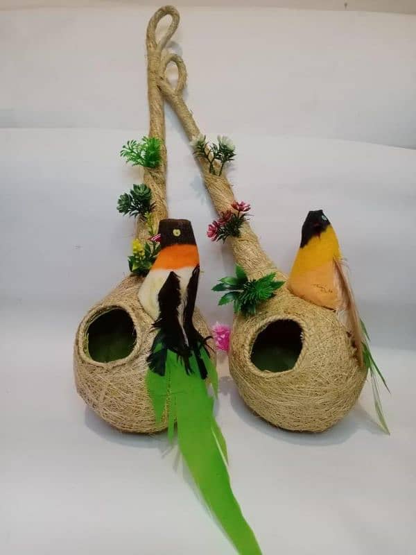 Artificial Bird Hanging Nest free home delivery 1