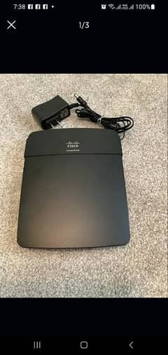 Cisco Linksys Router E1200 (Almost New) Long Range