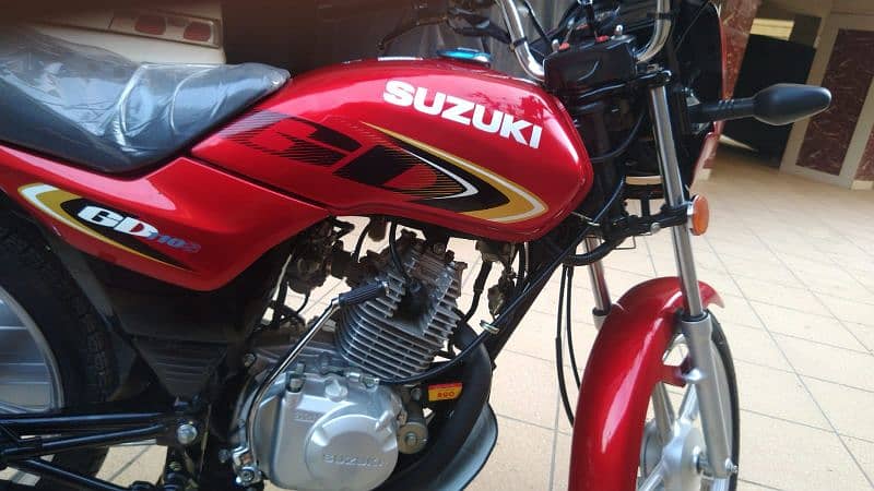 Suzuki bike GD 110s for sale 03079460312WhatsApp 0