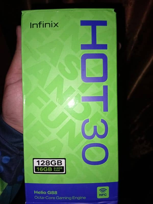 Infinix Hot 30 8+8 Ram 128 Rom 0316-489.86. 78 4