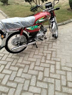 Honda CD 70 2022 Applied for Okara 03457490859