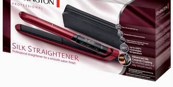 Remington S9600 Ceramic Coated Straightener - Red