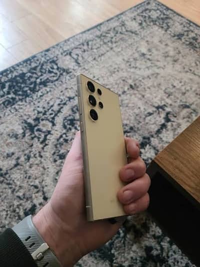 S24 Ultra Titanium Yellow Official PTA 12-512 GB