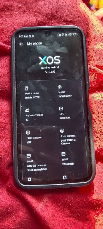 Infinix note 11 6+3/128 panle shade Wla ha condition pic me ha back ki 3