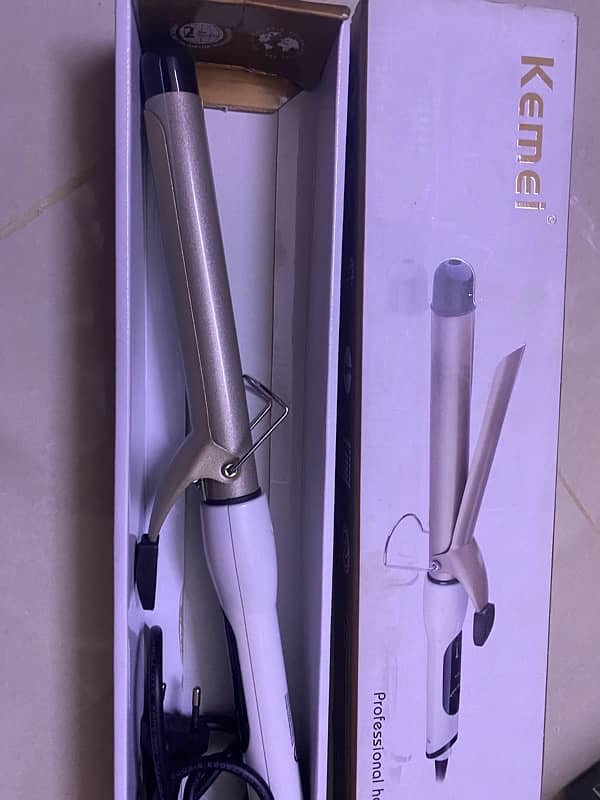 Imported professional hair ,hair curler straightener and curler 4