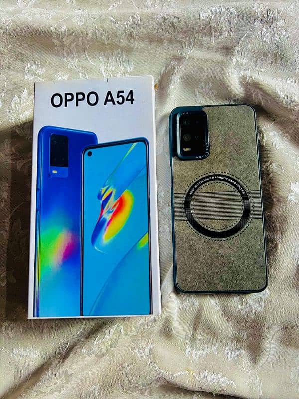 oppo A54 4/128 with box and charger 3