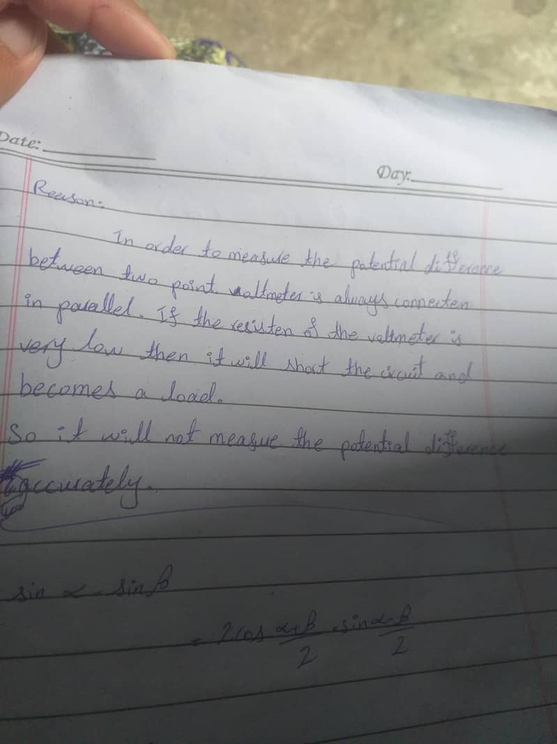 Hand writting assignment work 0