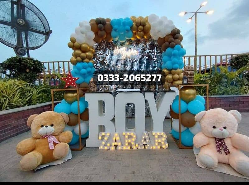 Birthday Balloon decorations Event Planner Mehndi mayyo Wedding 0