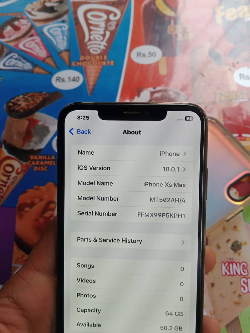 Xs max 64gb 4