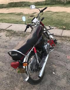 United cd70. . . . 2022 model. guarantee k sath genuine bike hy.