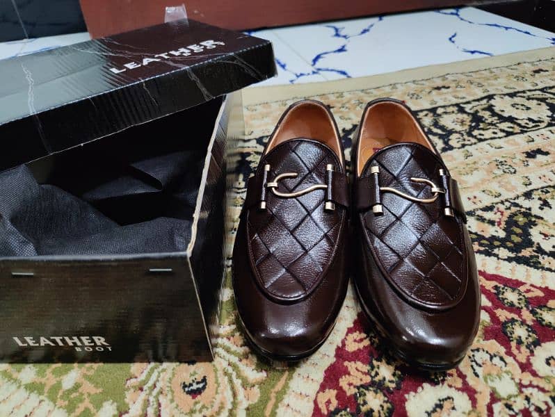 Brand New Genuine Leather Milli Shoes Box Pack 8