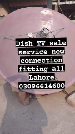 hd dish antenna tv sell service  installation repairing 03096614600