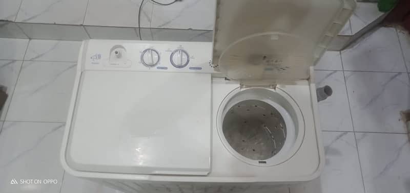 haier washer & dryer 2