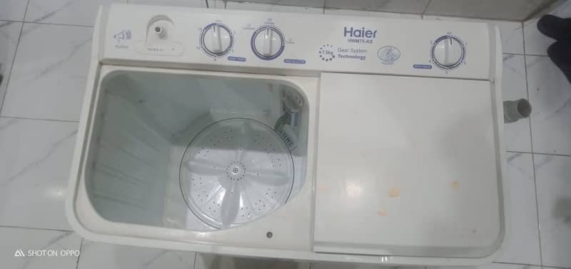 haier washer & dryer 8