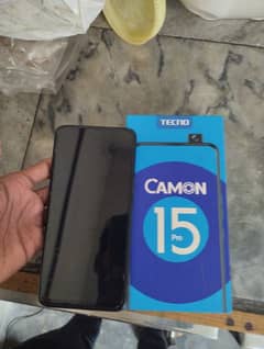 tecno camon 15pro 6+128GB with box