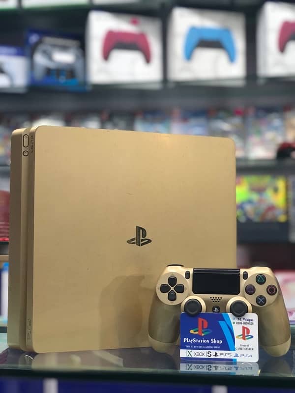 ps4 Slim 500Gb Golden Edition available 2