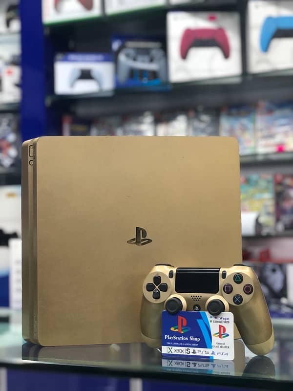 ps4 Slim 500Gb Golden Edition available 3